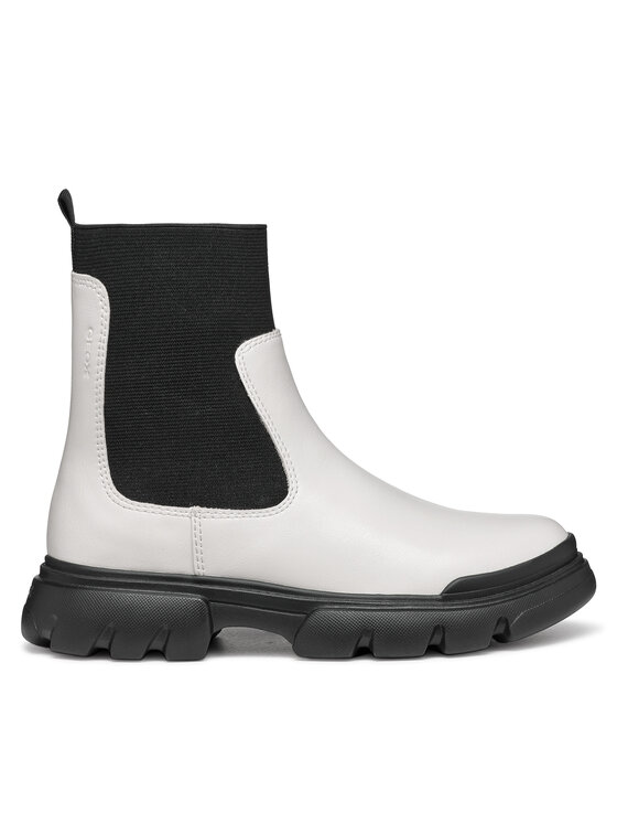 Geox Botas altas Geox J Junette Girl J46HVC 0BCNH C1M9B M Écru
