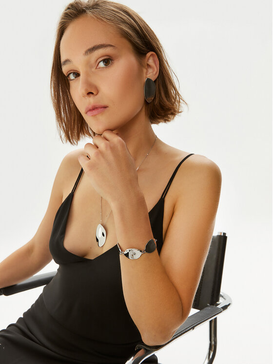 Calvin Klein Brățară Calvin Klein 35000619 Argintiu