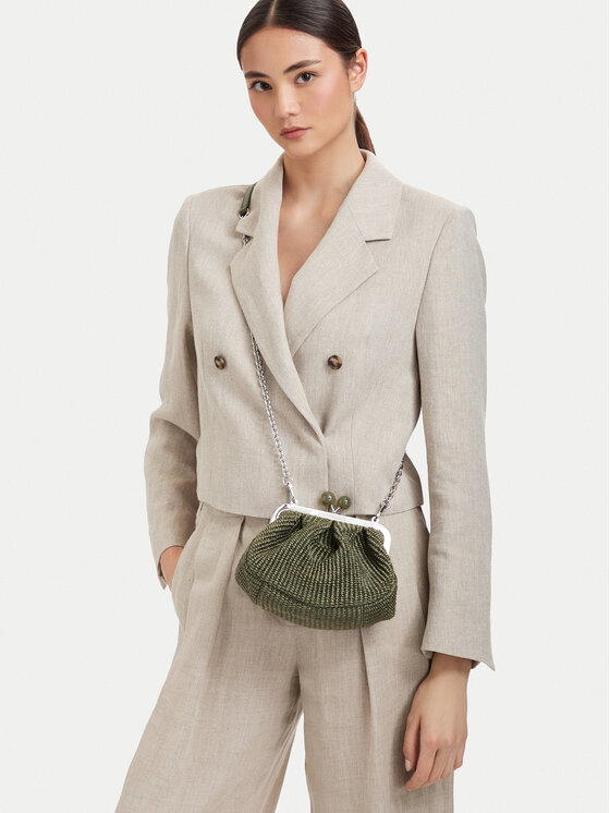 Weekend Max Mara Ročna torba Weekend Max Mara Pasticcino 2615511115650 Zelena