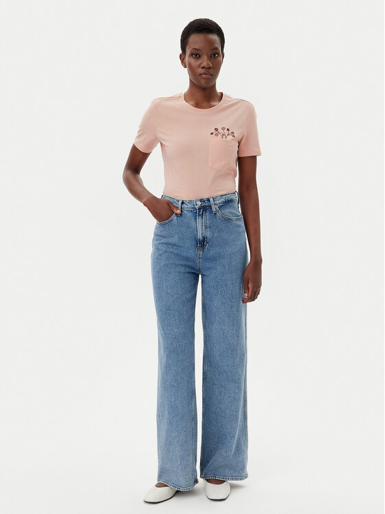 ONLY ONLY Футболка Polly 15317989 Рожевий Regular Fit