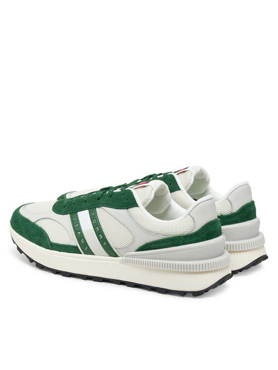 Tommy Jeans Snīkeri Tommy Jeans Tjm Technical Runner Ess EM0EM01537 Zaļš