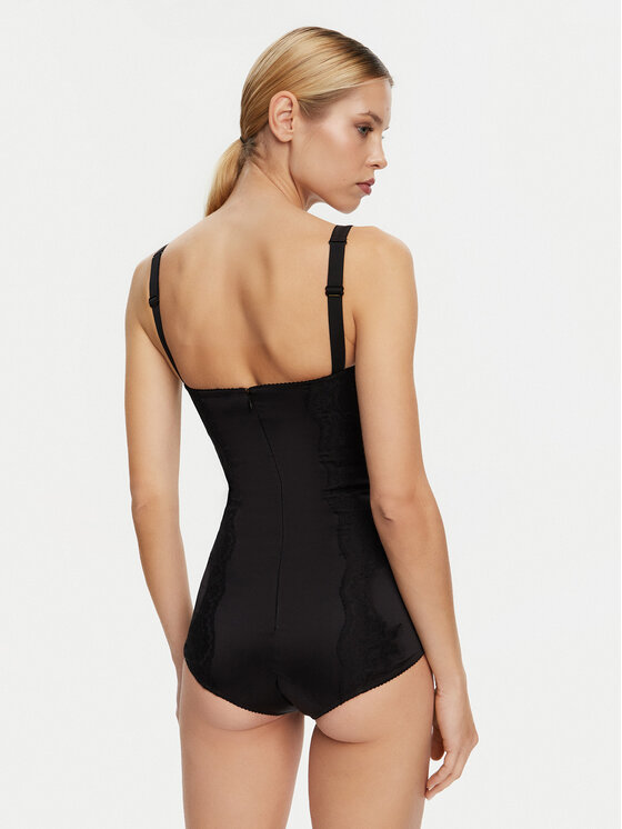 Dolce&Gabbana Dolce&Gabbana Боді O9A05T ONO13 Чорний Slim Fit