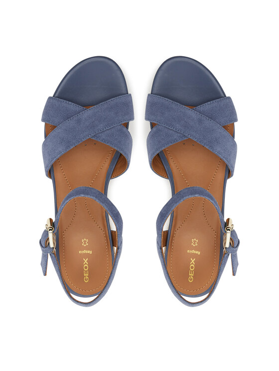 Geox Espadryle Geox D Ischia Corda D55HHB 00020 C4005 Granatowy