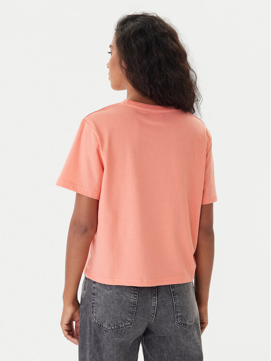 Kappa Kappa Camiseta Frega 351M1KW Naranja Regular Fit