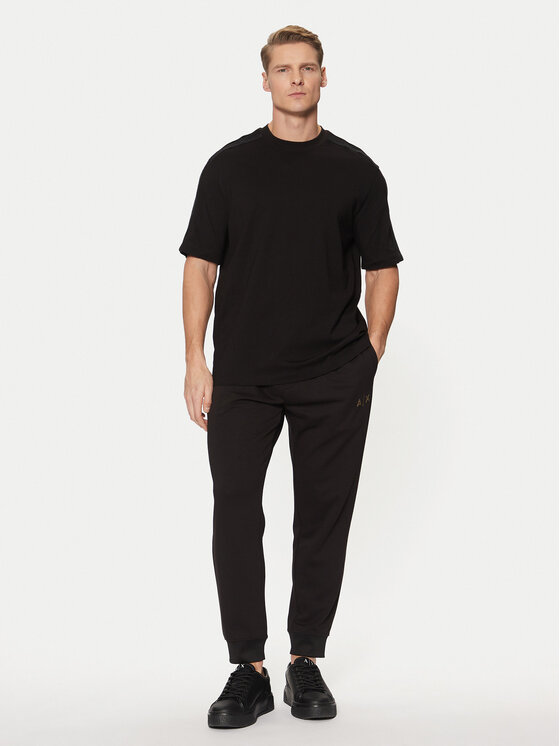 Armani Exchange Armani Exchange Футболка XM000322 AF10361 UC001 Чорний Regular Fit