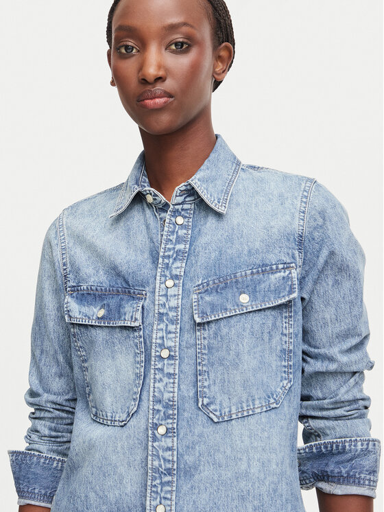G-STAR G-Star Raw Τζιν πουκάμισο 2-pkt D30440-D539 Μπλε Regular Fit