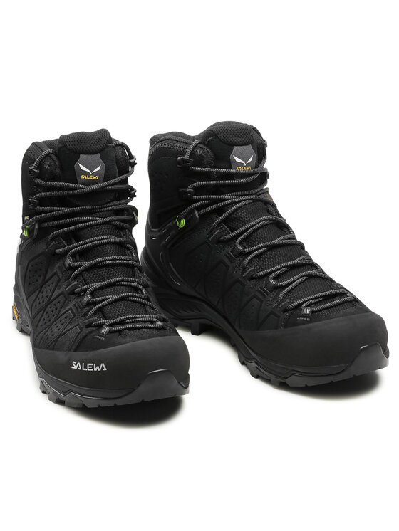 Salewa Trekingová obuv Salewa Ms Alp Trainer 2 Mid Gtx GORE-TEX 61382-0971 Čierna
