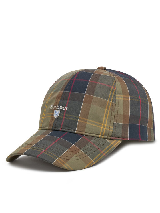 Czapka z daszkiem Barbour Tartan MHA0617TN11 Zielony