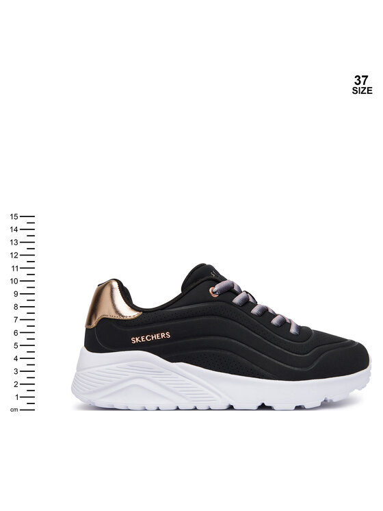 Skechers Sneakersy Skechers UNO Lite - Ombre Wave 310818L Černá