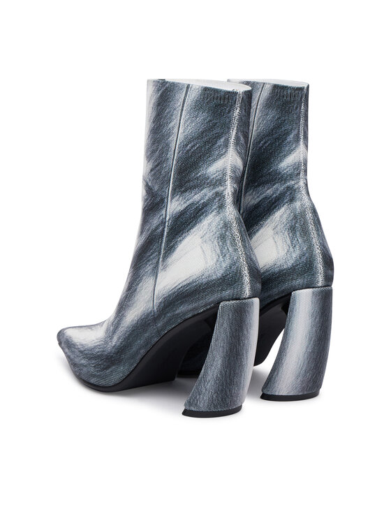 United Nude Botki United Nude Zuma Canvas HI 110611006202 Srebrny