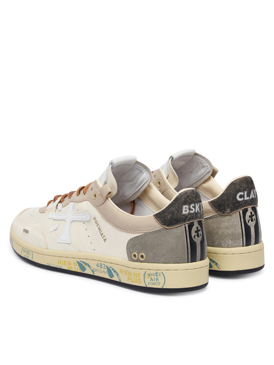 Premiata Сникърси Premiata Bskt Clay Var 8163 Кремав
