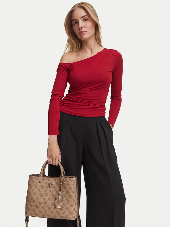 Guess Дамска чанта Guess Meridan II HWSG69 74060 Бежов