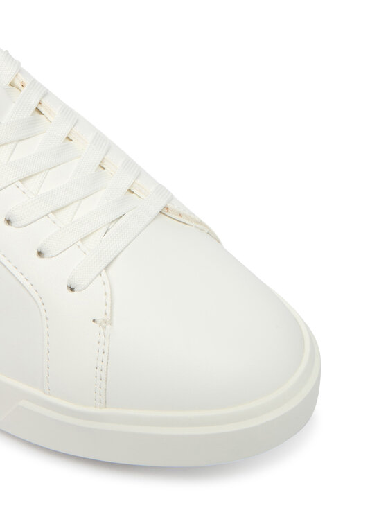 Calvin Klein Sneakersy Calvin Klein Low Pro Cups Laceup Lth Met HW0HW02846 Biały