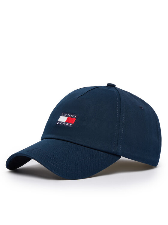 Tommy Jeans Kapa s šiltom Tommy Jeans AW0AW16991 Mornarsko modra
