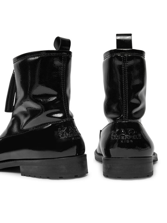 Karl Lagerfeld Kids Škornji Karl Lagerfeld Kids Z30305 M Črna