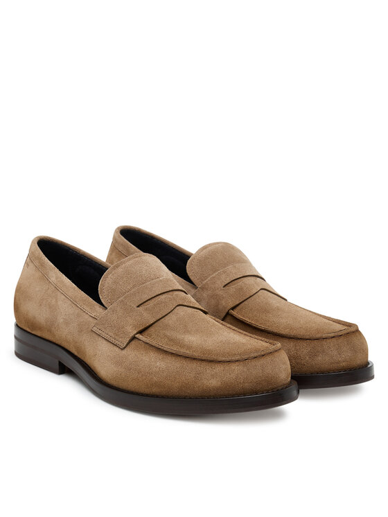 BOSS Mokasīni BOSS Dressletic 50546911 Bēšs