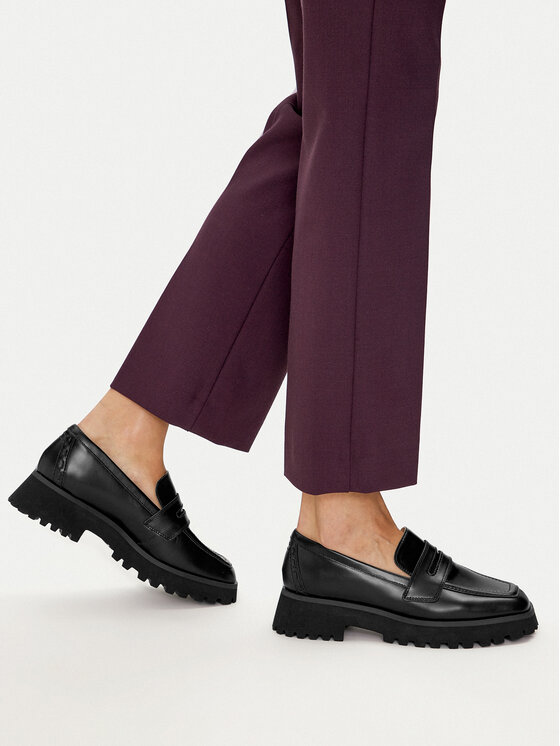 Clarks Chunky loafers Clarks Stayso Edge 26174705 Nero