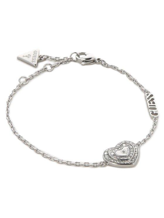 Guess Rokassprādze Guess JUBB04 031JW Sudraba