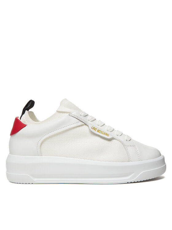 LOVE MOSCHINO Снікерcи LOVE MOSCHINO JA15055G1OIZ010B Білий