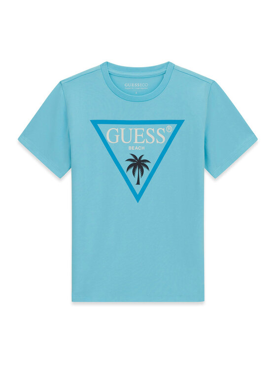 Guess Guess Camiseta L6GI27 J1314 Azul Regular Fit