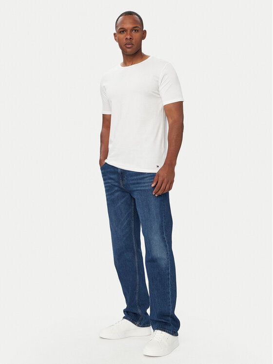 Tommy Hilfiger Tommy Hilfiger Conjunto de camisetas UM0UM03933 Blanco Slim Fit