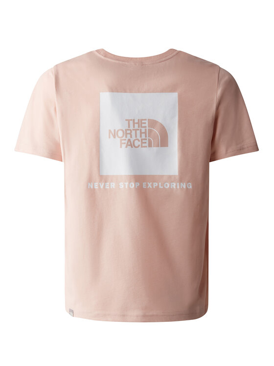 The North Face The North Face Póló Redbox NF0A82EB Rózsaszín Regular Fit