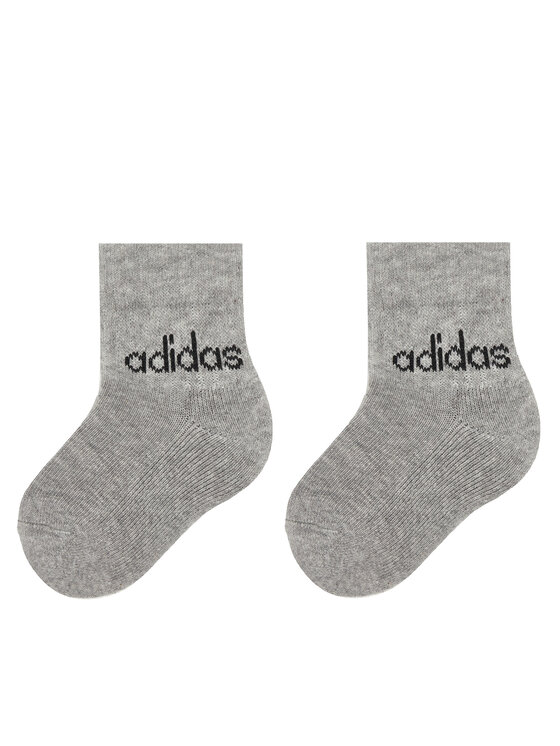 adidas Krátke ponožky adidas Kids Lin Ank 5P JF8541 Farebná