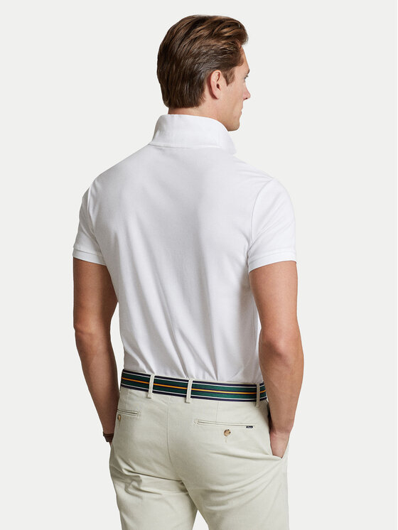 Polo Ralph Lauren Polo Ralph Lauren Pólóing 710713130003 Fehér Custom Slim Fit