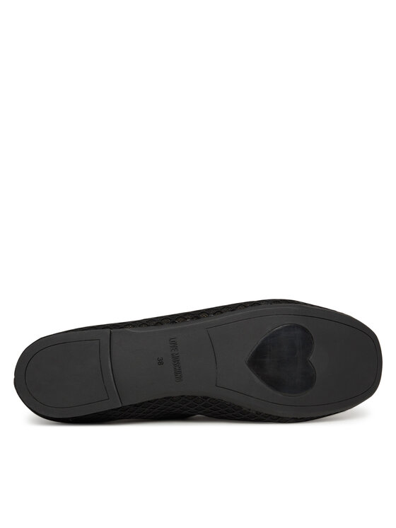 LOVE MOSCHINO Балетки LOVE MOSCHINO JA11051G0MIQ0000 Чорний