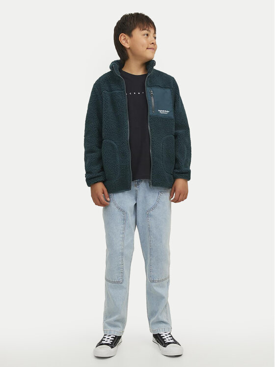 Jack & Jones Junior Jack & Jones Junior Póló Star 12237435 Fekete Relaxed Fit