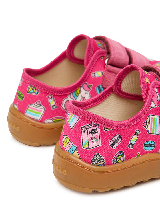 Froddo Тапочки Froddo Barefoot Canvas G1700440-10 S Рожевий