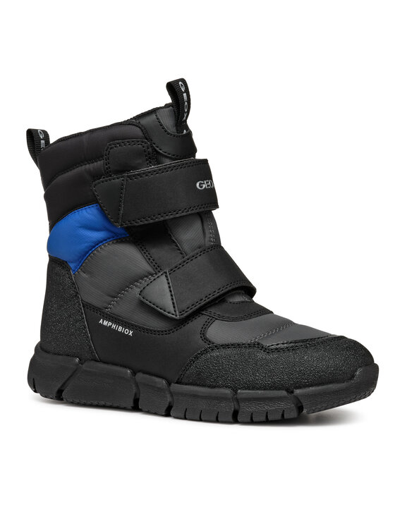 Geox Škornji za sneg Geox J Flexyper Boy B Abx J169XC 0FU50 C0071 S Siva
