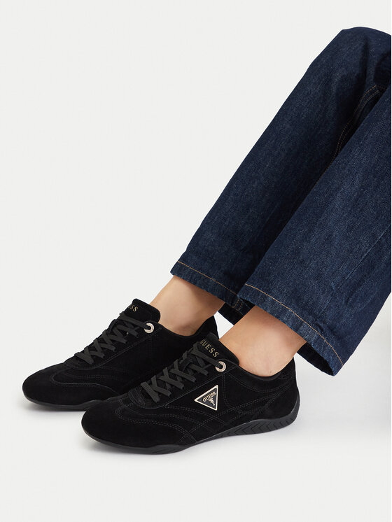 Guess Sneakersy Guess FLPGAB SUE12 Čierna