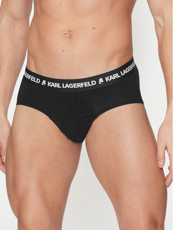 KARL LAGERFELD KARL LAGERFELD Set slip gaćica﻿ A1M47152 Crna
