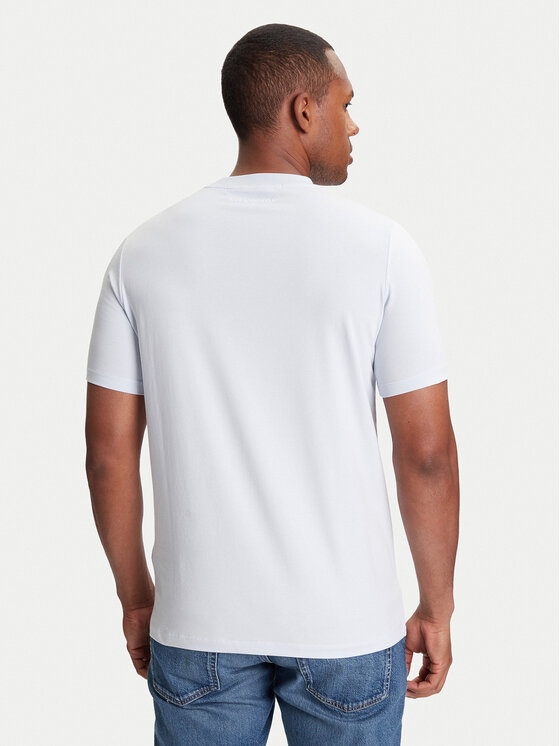 KARL LAGERFELD KARL LAGERFELD Póló 755750 553221 Fehér Regular Fit