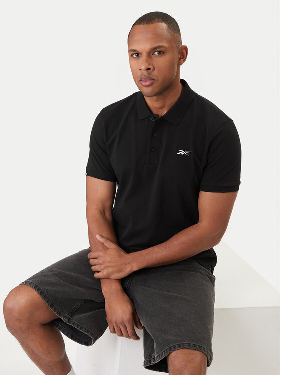 Reebok Reebok Polo Breen RK25562CCM Negro Regular Fit