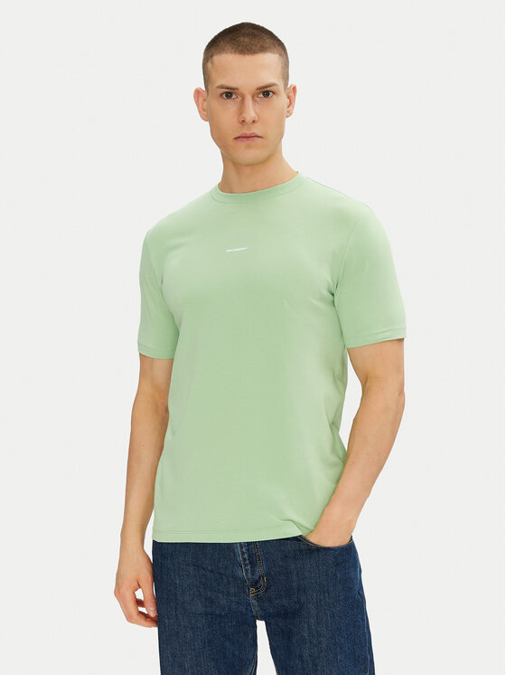 KARL LAGERFELD KARL LAGERFELD T-shirt 755030 552235 Zelena Regular Fit