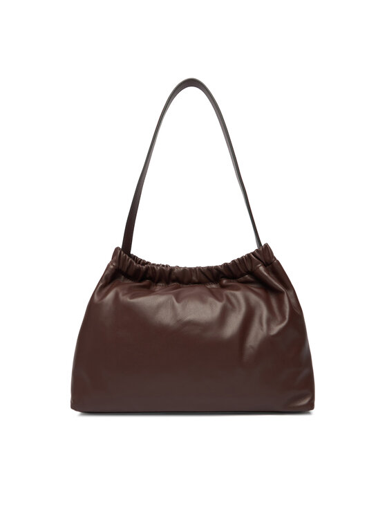 Tommy Hilfiger Bolso Tommy Hilfiger Soft Leather Shoulder Bag AW0AW18307 Guinda/burdeos