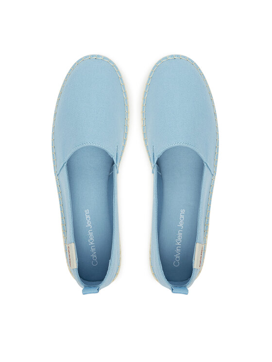 Calvin Klein Jeans Espadryle Calvin Klein Jeans Platform Espadrille Ml Cs YW0YW01871 Błękitny