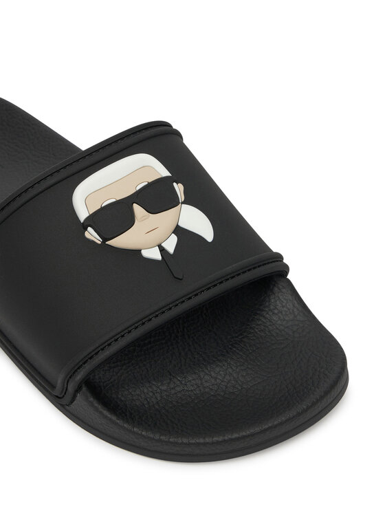 KARL LAGERFELD Шльопанці KARL LAGERFELD Kondo 2.0 KL80905A Чорний
