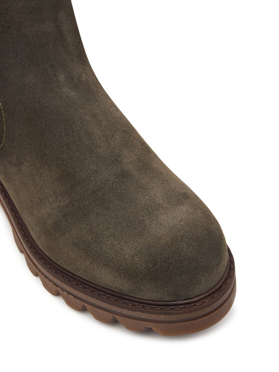 Tamaris Sztyblety Tamaris 1-25411-47 Zielony ciemny