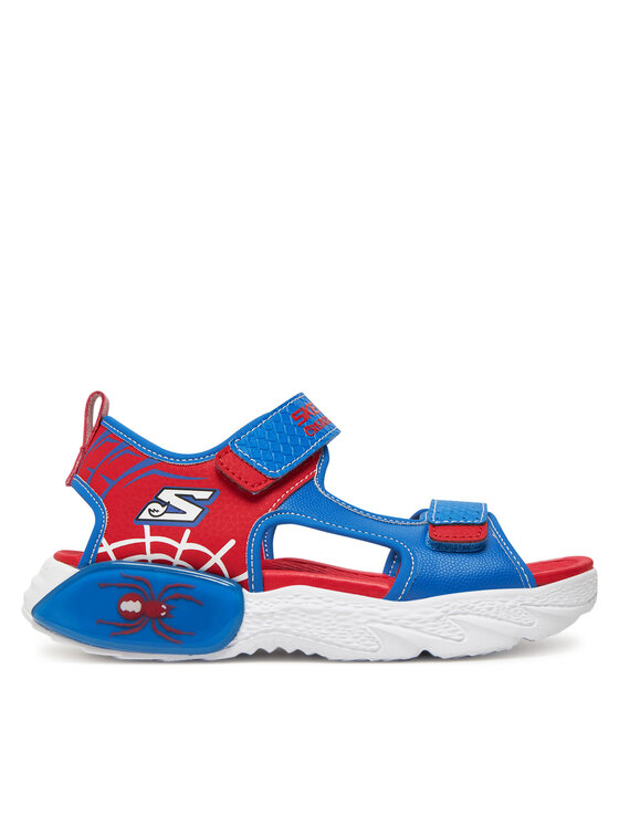 Skechers Sandále Skechers Creature-Splash-Bugtacular 402121L/BLRD Modrá