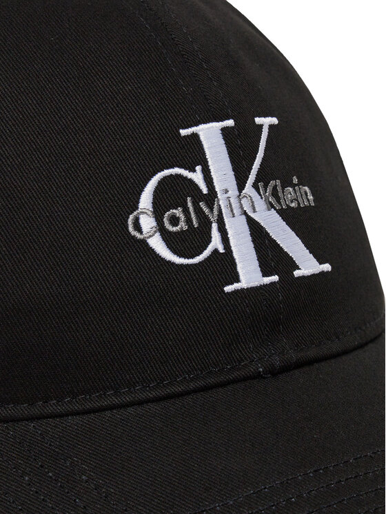 Calvin Klein Jeans Czapka z daszkiem Calvin Klein Jeans Monologo LV04K5026G Czarny