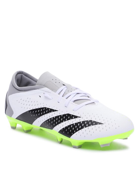 adidas Futbola apavi adidas Predator Accuracy.3 Low Firm Ground Boots GZ0014 Balts