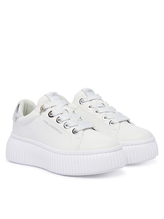 KARL LAGERFELD Сникърси KARL LAGERFELD KL42376C Бял
