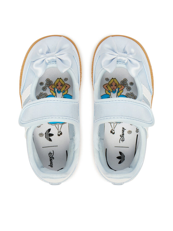 adidas Балетки adidas Disney Samba Jane IH1760 Блакитний