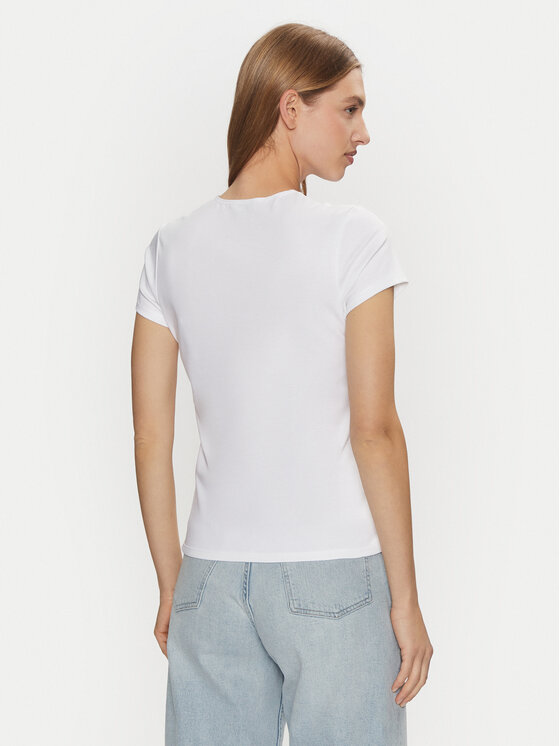 Calvin Klein Calvin Klein T-shirt K20K208049 Bijela Slim Fit