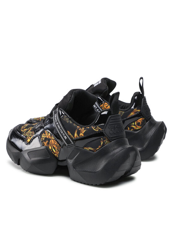 Versace Jeans Couture Сникърси Versace Jeans Couture 71VA3SU7 Черен