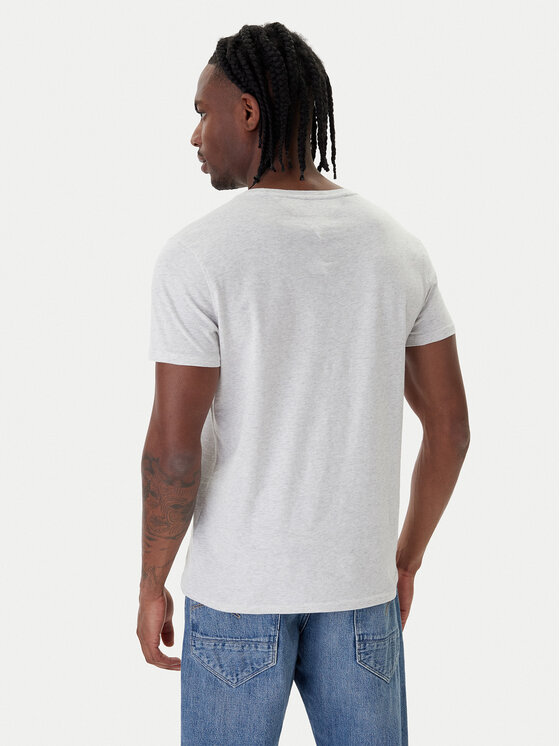 Tommy Jeans Tommy Jeans Camiseta DM0DM04411 Gris Slim Fit