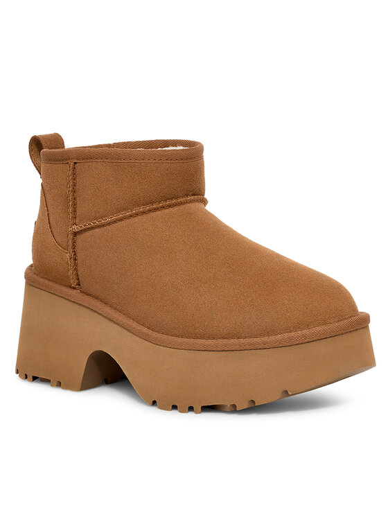 Ugg Снігоходи Ugg W Classic Ultra Mini Heights 1158311 Коричневий
